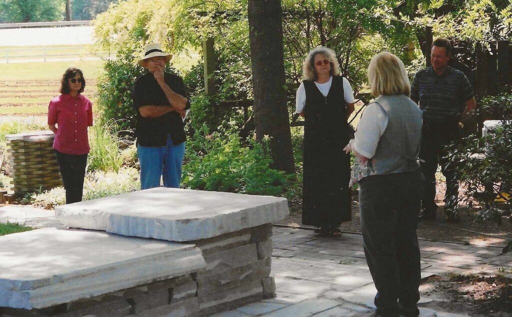 Image of Instillation of the Children's Table by Bruce Bennett at UT Garden's