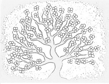 Tree relief study by Bruce Bennett